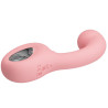 Pretty Love - Vibrateur Point G + Stimulateur De Clitoris Erynnyes 10 Vibrations Rose